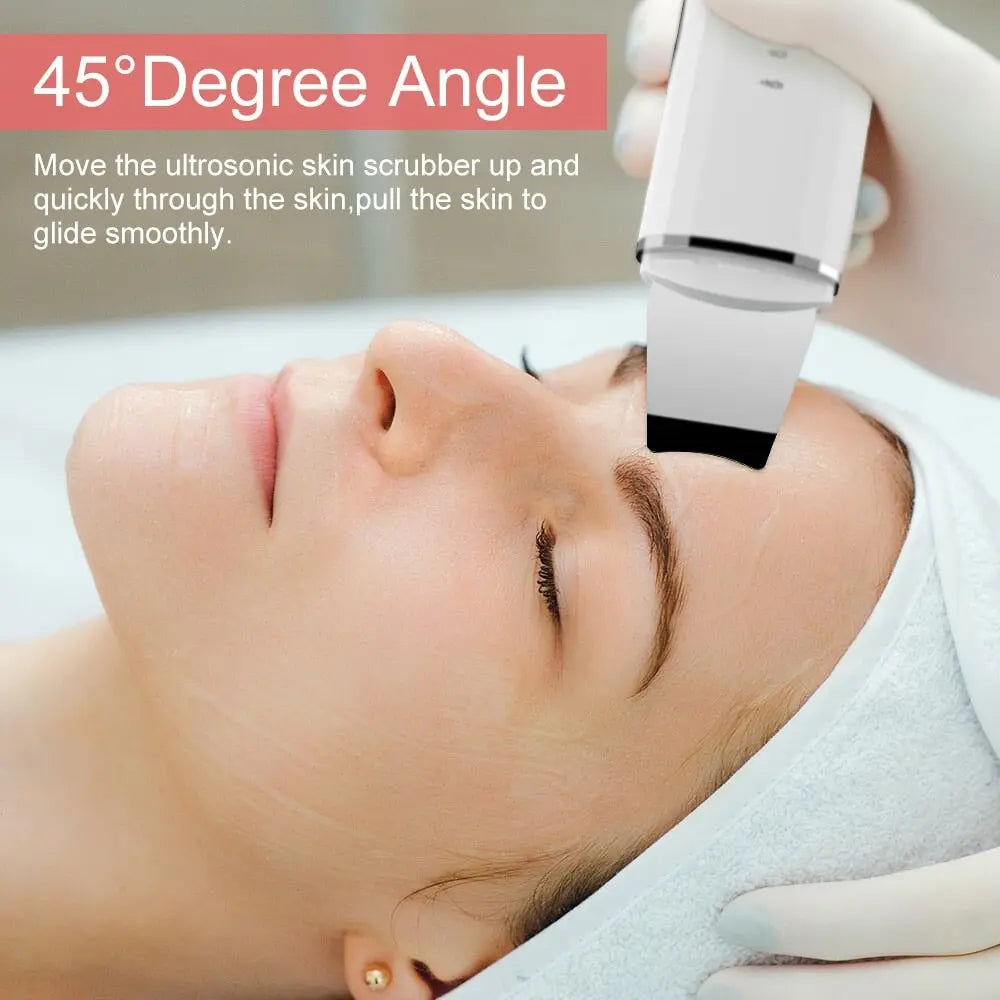 ANLAN Ultrasonic Ultraschallpeelinggerät Ionen Hautreiniger für Gesichtspflege Porenreiniger ANLAN Ultrasonic Ultraschallpeelinggerät Ionen Hautreiniger für Gesichtspflege Porenreiniger